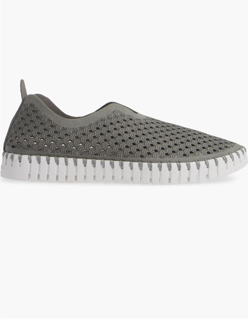 Ilse Jacobsen Tulip Perforated Slip On Sneakers Shoes
